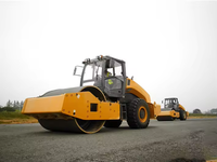 Compacteur à rouleaux diesel XS163J, équipement de construction haute efficacité avec moteur de 118 kW