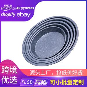 Molde redondo para hornear pizzas y pasteles, de acero al carbono, con revestimiento de teflón antiadherente. - Product Image 5