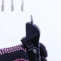 Clé à molette multifonction OEM en acier inoxydable, réglable, couple max. 80 Nm, capacité de mâchoires 15/16, pour camping, bricolage, outil métrique