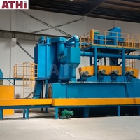 Machine de grenaillage nettoyant le cylindre de gaz de lpg/machines de sablage