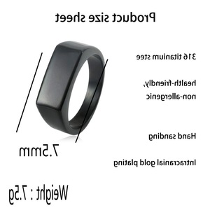 Yunnique Stainless Steel Geometric <b>Ring</b> Unisex Minimalist Design Smooth Cube Shape Multi-color Jewelry Gift - Product Image 2