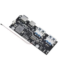 Batterie externe 22,5 W à 5 ports avec charge rapide bidirectionnelle, module d'alimentation mobile QC4+PD3.0