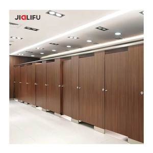 Không Thấm Nước Nhỏ Gọn Nhiều Lớp Hpl Nhà Vệ Sinh Phân Vùng Buồng Vệ - Product Image 1