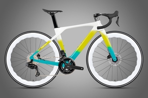 Bicicleta de Carretera de Fibra de Carbono de Alto Módulo 700C T10pro <span class=keywords><strong>Shimano</strong></span> <span class=keywords><strong>105</strong></span> R7120 24S con Frenos de Disco Hidráulicos, Bicicleta de Carreras Aerodinámica - Product Image 5