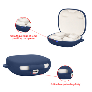 Source Fabricante Estuche para auriculares Caja Tws Auriculares inalámbricos para <span class=keywords><strong>Baseus</strong></span> Bowie MF1 Fundas de silicona Auriculares Fundas para auriculares - Product Image 2