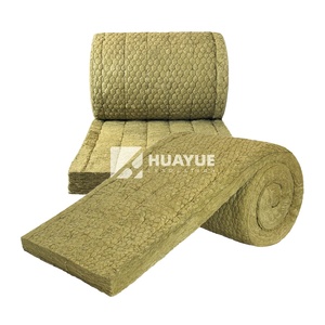 HUAYUE-Couverture en laine de roche de basalte minéral de 1.2m de largeur avec treillis métallique pour l'isolation des chaudières, rouleaux disponibles - Product Image 5