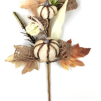 Décoration d'automne 100% naturelle, branche décorative pour couronne de Thanksgiving, centre de table, décoration intérieure, écologique, artisanale
