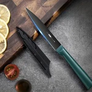 Stainless Steel Paring Knife 4.6 Inch Peeling Knife Ultra Sharp Kitchen Utility Fruit and Vegetable Knives