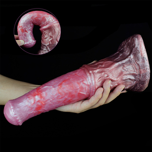 YOCY-consolador <span class=keywords><strong>de</strong></span> <span class=keywords><strong>caballo</strong></span> realista XXL para hombres y mujeres, pene <span class=keywords><strong>de</strong></span> Animal <span class=keywords><strong>de</strong></span> fantasía <span class=keywords><strong>de</strong></span> silicona con ventosa, sexo Anal para adultos, masturbador Anal grueso <span class=keywords><strong>de</strong></span> 8cm - Product Image 1