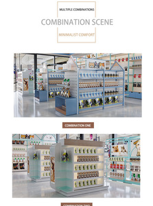 Hệ thống hiển thị tường với kệ đá phiến hiển thị bán lẻ kệ đơn vị cung cấp vật nuôi cửa hàng vật nuôi Gondola merchandiser - Product Image 6