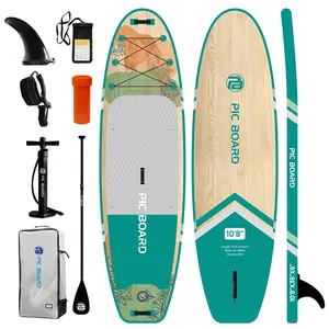 Pic Board China Fabricage Water Sport Sup Ultra Brede Paddle Board Opblaasbare Sub Bordspellen Voor Familie Met Kinderen