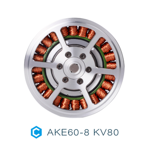 คิวบ์มาร์ส AKE60-8 KV80 มอเตอร์แรงบิดสูงแบบไร้แปรงถ่าน ระบบขับเคลื่อนกึ่งตรง สำหรับหุ่นยนต์อัตโนมัติ - Product Image 4