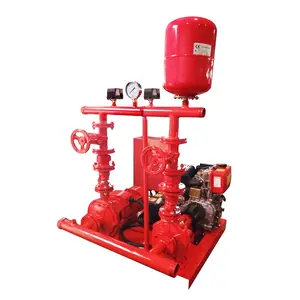 Fire Fighting Pump Set Patented Double Impeller Pump with Pressure Tank from Purity 50Hz