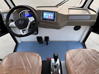 Autobús turístico eléctrico de plomo-ácido o batería de litio de 14 asientos, coche abierto o cerrado, turista urbano a la venta