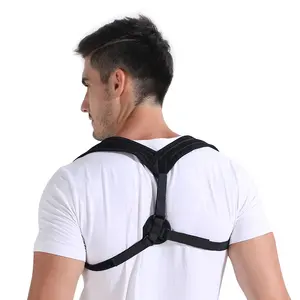 Corretor de postura da costas e do ombro, ajustável,