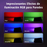 Barres lumineuses stroboscopiques LED RGB DMX 48+8/105 segments, indice de protection IP33, Ra95 CRI, en alliage d'aluminium, pour mariages, streaming en direct, studios d'éclairage