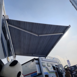 Chất Lượng Cao 2.5-6M Có Thể Thu Vào Bên 12V Cơ Động Cơ Mái Hiên Camper Van Không Thấm Nước <span class=keywords><strong>RV</strong></span> Caravan Motorhome Che Nắng Mái Hiên - Product Image 1