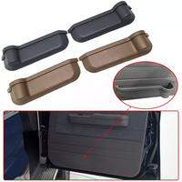 Accessoires de voiture YBJ, boîte de rangement intérieure, organisateur de poche, rangement de porte avant pour Land Cruiser 70 76 78 LC79, porte-gobelet, 2007-2021