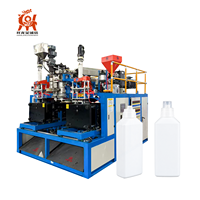 Machine de soufflage par extrusion semi-automatique pour la fabrication de contenants de détergent et de bouteilles de liquide vaisselle en HDPE/PP