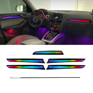 64 Colors Ambient <b>Light</b> for Audi A4 2009-2016 Atmosphere Lamps <b>Rainbow</b> Dynamic Symphony Auto Interior Lighting - Product Image 1