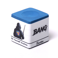 Craie de billard professionnelle QK-XY-001 Made in China TAOM V10 de qualité supérieure biodégradable verte/bleue/rose, choix des joueurs de billard