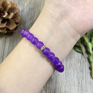 Bracelet en pierre naturelle avec perles de verre colorées, énergie curative, logo personnalisé pour les grossistes, service de regroupement de produits - Product Image 3