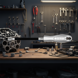 ประแจกระบอกแบบยืดหยุ่นเฟอร์วีพร้อมด้ามจับ 10 มม. หัวหกเหลี่ยม ความยาว 250 มม. สำหรับซ่อมแซมยานยนต์ - Product Image 3