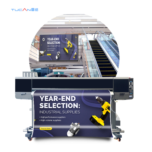 New 1.6m 1.8m Multi Size Eco-solvent Printer with 1440dpi Resolution Double XP600/i3200/i1600 Print Heads for Sale