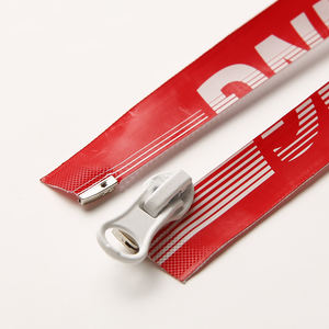 SBS # 7 Fermetures éclair invisibles en nylon à dents transparentes, à extrémité ouverte, à tirette inversée, écologiques, avec ruban imprimé motif <span class=keywords><strong>iris</strong></span>, édition limitée streetwear - Product Image 6