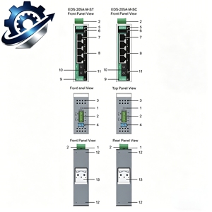 Genuine Industrial Grade EDS-4012-4GC-LV EDS-4012-4GS-LV Entry-level Industrial Switch For Smart Factory Large Stock - Product Image 4