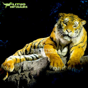 Modèle d'animal tigre animatronique à haute simulation réaliste - Product Image 5