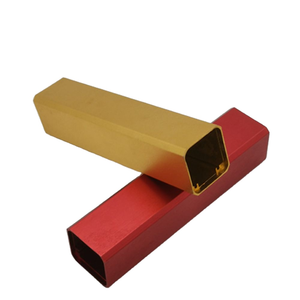 Le <span class=keywords><strong>tube</strong></span> <span class=keywords><strong>carré</strong></span> en <span class=keywords><strong>aluminium</strong></span> extrudé varie en longueur dimensions personnalisées traitement de surface lisse pour les poteaux de cadres - Product Image 6