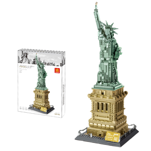 New Arrival 1577pcs DIY lắp ráp bức tượng của tự do nổi tiếng thế giới kiến trúc mô hình đồ chơi khối xây dựng thiết lập cho trẻ em - Product Image 3