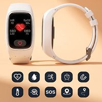 Montre connectée Smart Bracket OEM ODM 4G VL16S avec podomètre, suivi de santé, appel SOS, localisation GPS pour personnes âgées