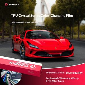 Film TPU à changement de couleur, série Crystal, qualité moulage, protection de <span class=keywords><strong>peinture</strong></span> pour voiture, PPF coloré non stratifié YNXQ 7.5mil 100% UV - Product Image 3