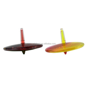 Toupie magique flottante à paillettes personnalisable avec logo OEM, en acrylique durable, remplie d'<span class=keywords><strong>huile</strong></span>, jouet anti-stress et anti-anxiété - Product Image 2