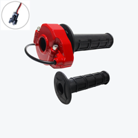 Kit de conversion de vélo électrique tendance, moteur 60V 72V 3000W, roue rouge avec jante MTX et accélérateur Surron