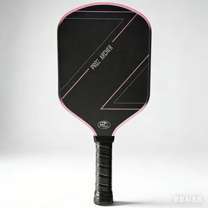 Paleta de Pickleball Pink Perses 3S Ben John de 14 mm y 16 mm con Núcleo de Panal de Abeja de Alto Rendimiento para Fibra de Carbono T700 sin Bordes - Product Image 1