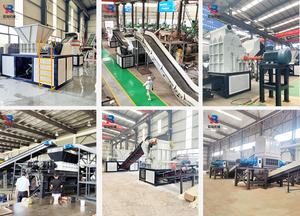 Máy hủy lốp trục kép tự động với tách dây-Lý tưởng cho sản xuất bột cao su - Product Image 5