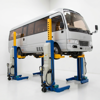 MAXIMA ALI Zertifizierte Vier-Säulen-Hydraulik-Hebebühne FC75 für Karosserien und Nutzfahrzeuge zur LKW-Reparatur