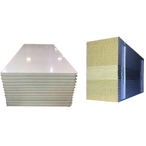 Línea de producción de máquina de panel sándwich Z-look pu Máquina de fabricación de paneles sándwich PU/Máquina de paneles sándwich - Product Image 6