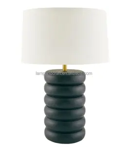 Lampada da tavolo in ceramica con palline sulla superficie per la camera degli ospiti dell'hotel soggiorno camera da letto ufficio illuminazione domestica decorazione