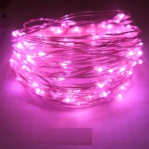 Battery Operated 10m Copper Wire Ultra Thin Led Fairy Mini String Lights For Christmas Tree Decoration