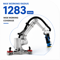 Robot collaboratif industriel haute précision 6 axes, 12 kg, portée 1283 mm, IP54, Cobot pour soudage, palettisation, préhension et assemblage
