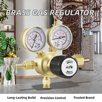 Régulateur de pression de gaz en laiton haute pureté pour le soudage à l'azote, à l'argon et à l'hélium – Fourni par l'usine