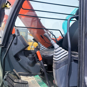 Hitachi ZX70 a utilisé la mini excavatrice pour des projets de construction urbaine Condition de la meilleure qualité avec l'oscillation nulle de queue et les voies en caoutchouc - Product Image 5