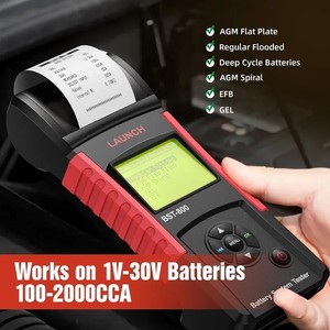 Probador de Baterías Inteligente LAUNCH BST-800 de 12V y 24V con Impresora, Puede Probar Directamente la Pérdida de Batería - Product Image 2