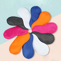 Masques pour les yeux jetables en polyester SPA masque pour les yeux bloquant la lumière masque pour les yeux confortable pour avion cadeau cadeau
