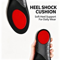 Semelles orthopédiques respirantes en maille, confort sportif, soutien de la voûte plantaire en TPU, amorti durable, unisexe - Grande Vente