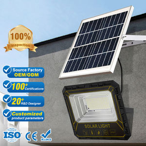 Giardino esterno in alluminio impermeabile Ip67 proiettore 100w 200w 300w 500w <span class=keywords><strong>1000w</strong></span> portatile ricaricabile a <span class=keywords><strong>Led</strong></span> luce solare - Product Image 1